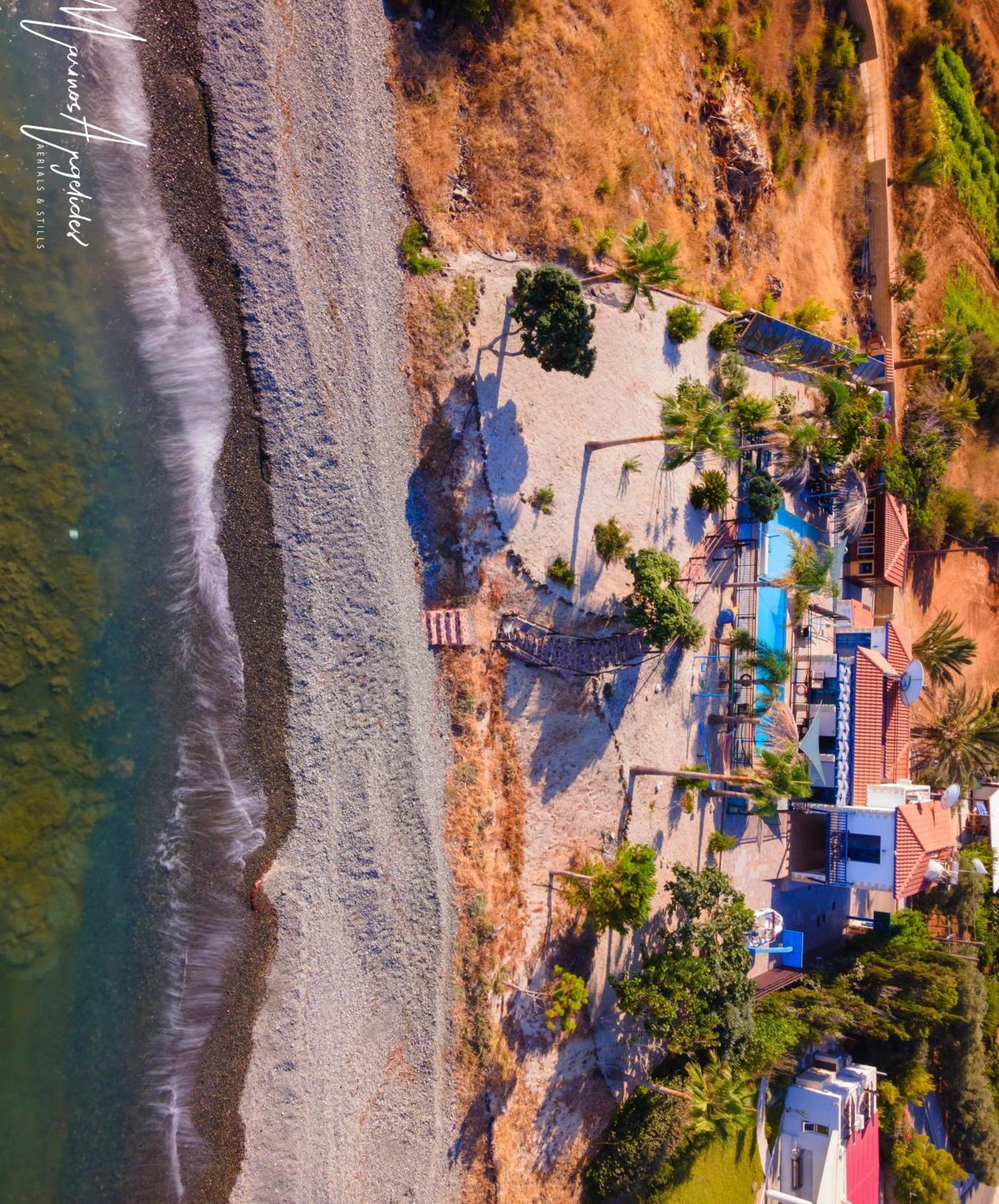 Astrofegia Beachfront Villa Pomos Luaran gambar