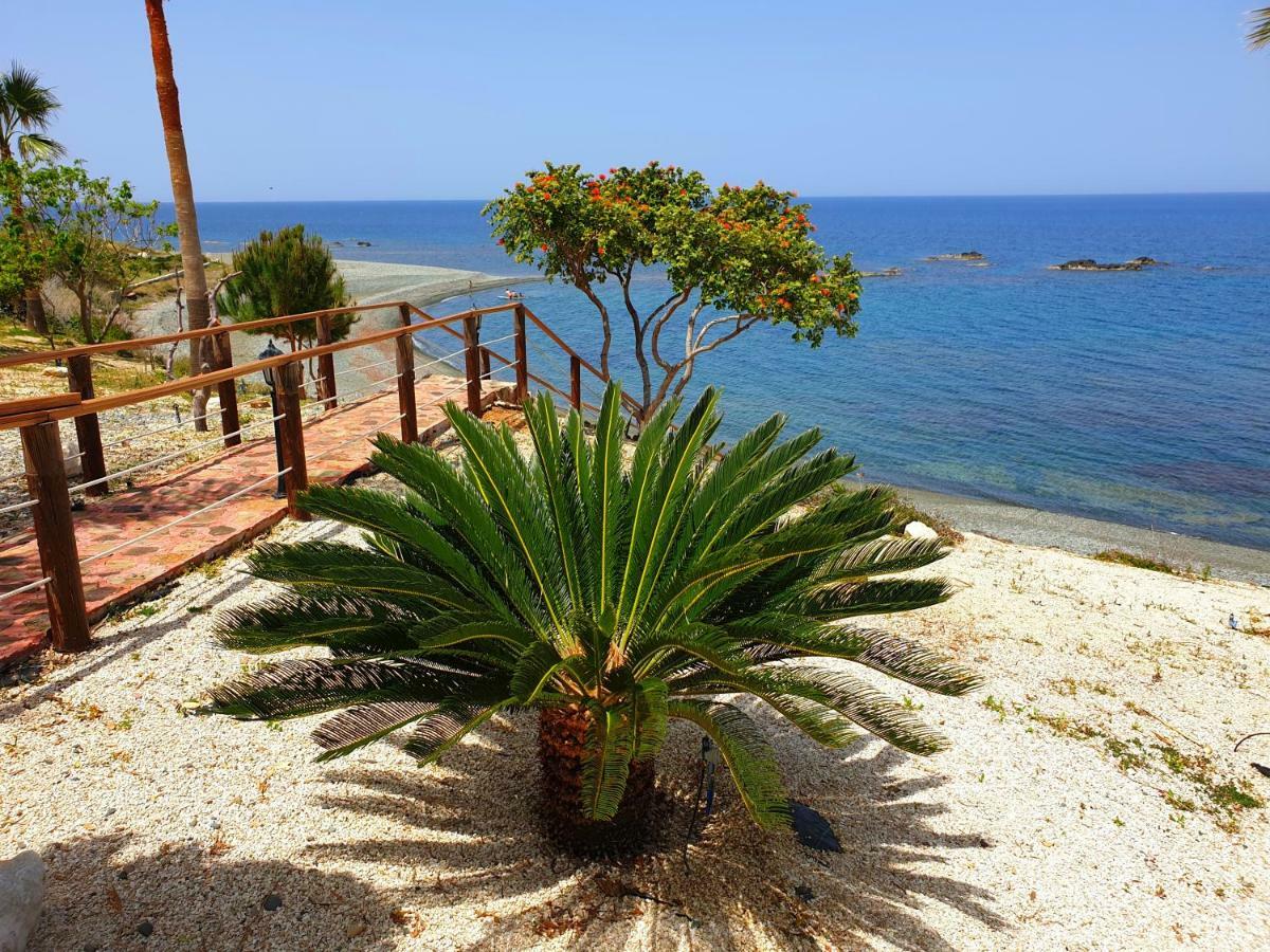 Astrofegia Beachfront Villa Pomos Luaran gambar